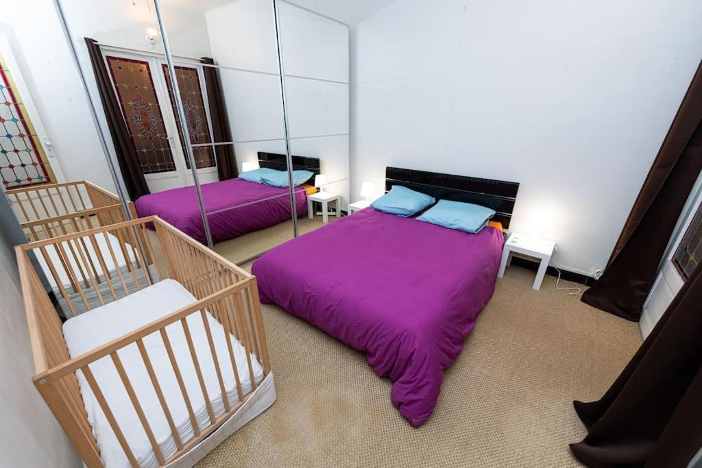 Anna-Maria : Grand Appartement 10 Personnes+Parking Prive -Actif+ Location- มาร์กเซย ภายนอก รูปภาพ